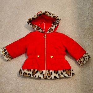 Girls winter coat with hood
